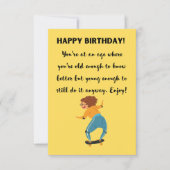 Oud genoeg om een betere Kaart te kennen (Voorkant)