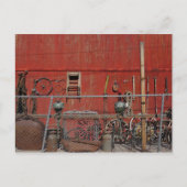 Oud gereedschap Foto uniek Briefkaart (Voorkant)