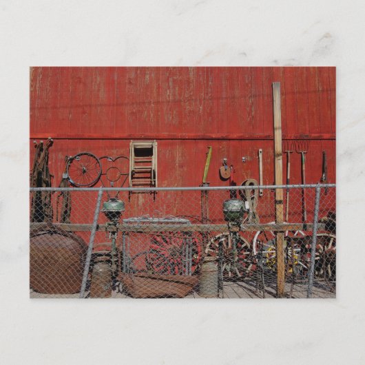 Oud gereedschap Foto uniek Briefkaart (Voorkant)