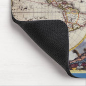 oud Geschiedenis-Omvergooienontwerp van de Wereld Muismat (Hoek)