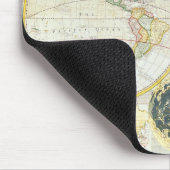  oud Geschiedenis-Omvergooienontwerp van de Wereld Muismat (Hoek)