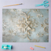  oud geschilderd muur gouden hand tekening script tissuepapier (Craft)