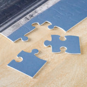 oud geschilderd zakenbord legpuzzel (Zijkant)