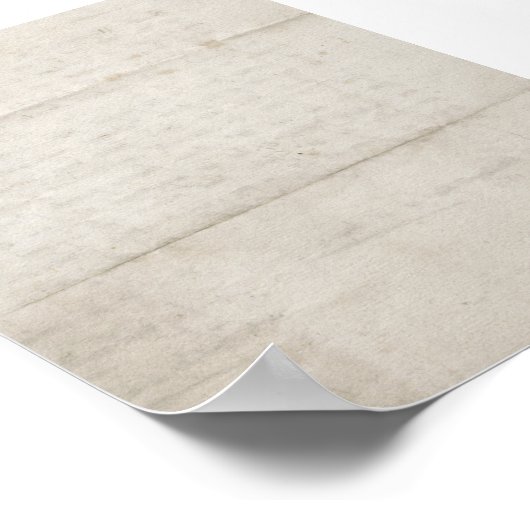 Oud gesneden papier poster (Hoek)