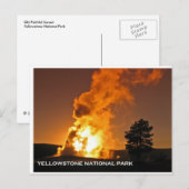 Oud getrouw zonsonderstel briefkaart (Voorkant / Achterkant)