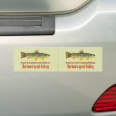 Oud Gevist Gezegde Bumpersticker (Op auto)