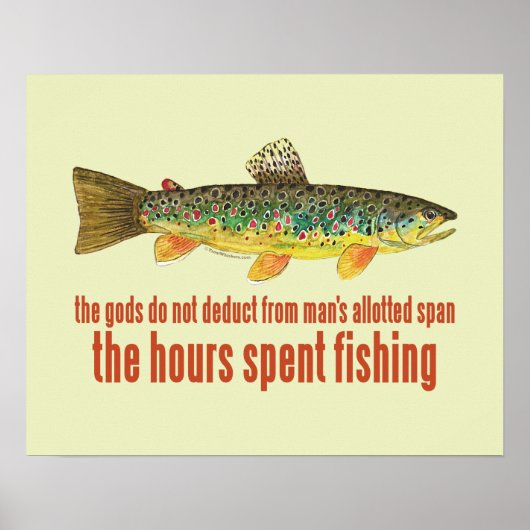 Oud Gevist Gezegde Poster (Voorkant)