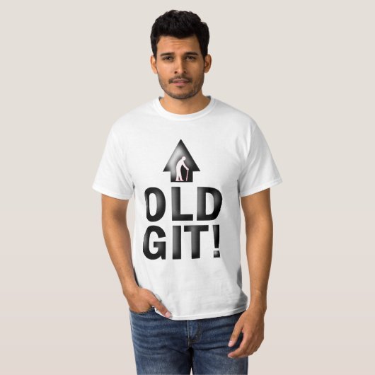 OUD GIT T-SHIRT (Voorkant volledig)