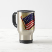 Oud glory Aluminium Travel Mug Reisbeker (Voorkant links)