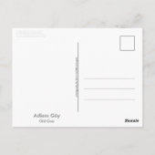 Oud Goa (India) Briefkaart (Achterkant)