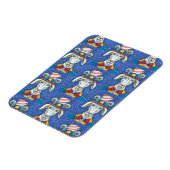 OUD GOAT UNCLE SAM, FUNNY BOERDERIJ PATRIOTIC BILL MAGNEET (Linkerzijde)