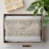 Oud  Gold Lijst-papier voor loskoppeling Tissuepapier (Geschenk)