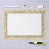 Oud  Gold Lijst-papier voor loskoppeling Tissuepapier (Craft)