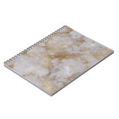 Oud Gouden Marmer Notitieboek (Linkerzijde)