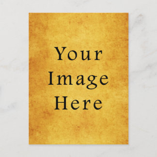  oud goudperkamentpapier blanco briefkaart