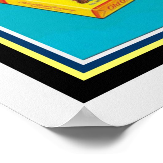 oud goudsigaretten Poster 16 x 20 (Hoek)