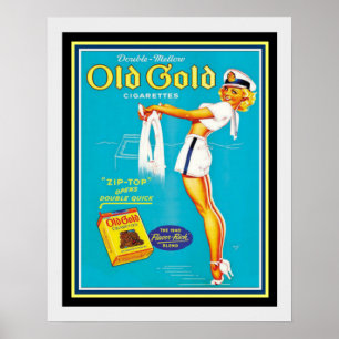 oud goudsigaretten Poster 16 x 20