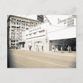 Oud Greyhound Depot Briefkaart (Voorkant)