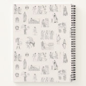 Oud Griekenland Klassiek Grieks Geschiedspatroon Notitieboek (Achterkant)