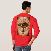 "Oud Grieks Evil Eye T-shirt (Achterkant volledig)