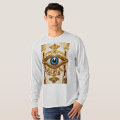 "Oud Grieks Evil Eye T-shirt (Voorkant volledig)