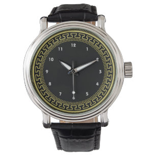  oud Grieks goudpatroon Horloge