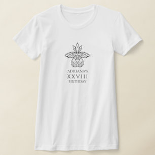 Oud Grieks of Rome thema verjaardagsfeestje T-shirt