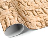 oud Grieks schrijven gegrift op steen Cadeaupapier (Rol Hoek)