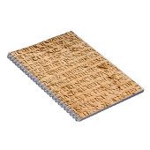 oud Grieks schrijven gegrift op steen Notitieboek (Rechterzijde)