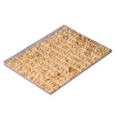 oud Grieks schrijven gegrift op steen Notitieboek (Linkerzijde)