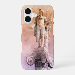 Oud-Griekse Apollo-standbeeld – Klassieke Mytholog iPhone 16 Hoesje