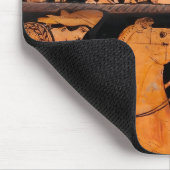 Oud-Griekse Battle Rood-figuur aardewerk Klassiek Muismat (Hoek)