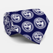 Oud-Griekse drama theatermaskers Stropdas (Opgerold)