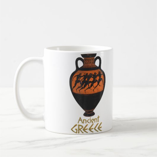 Oud-Griekse Keramiek Koffiemok (Links)