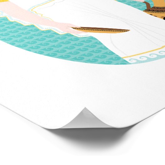 Oud-Griekse Matroesjka Poster (Hoek)