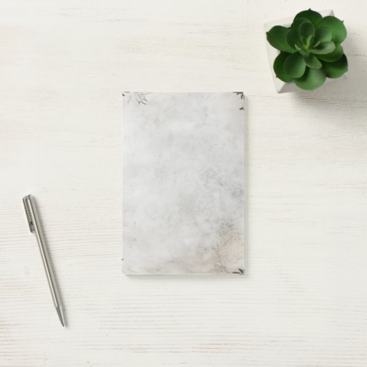 Oud grijs papier post-it® notes (Kantoor)