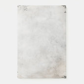 Oud grijs papier post-it® notes (Voorkant)