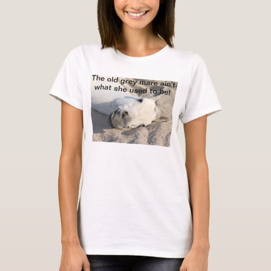 Oud grijs Shirt (Voorkant)