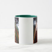 Oud-groeislijm Sequoia Redwood-bomen Mok (Midden)