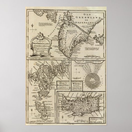 Oud-Groenland Poster (Voorkant)