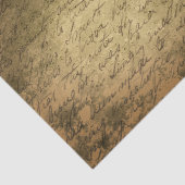 Oud handschrijfpapier tissuepapier (Detail)