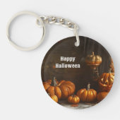 Oud Happy Halloween Home Collectie Sleutelhanger (Voorkant)