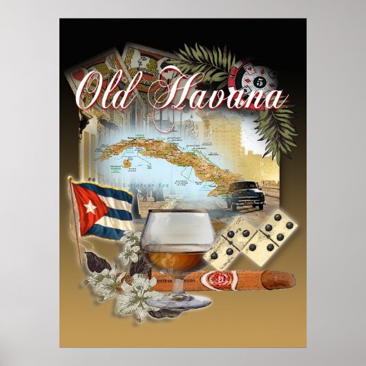 oud havanna poster (Voorkant)