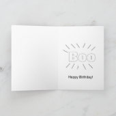 Oud heeft een manier om op je verjaardag te sluipe kaart (Binnen)