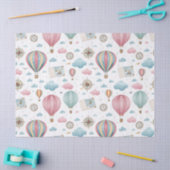 Oud hete luchtballonpatroon (1) tissuepapier (Craft)