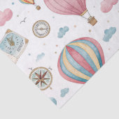 Oud hete luchtballonpatroon (1) tissuepapier (Detail)