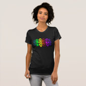 OUD HIPPIE-shirt - kies stijl en kleur T-shirt (Voorkant volledig)