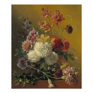 Oud-Hollandse Meester Bloemstuk Georgius van Os 18 Foto Afdruk