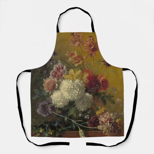 Oud-Hollandse Meester Bloemstuk Georgius van Os 18 Schort (Voorkant)