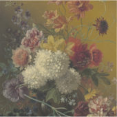 Oud-Hollandse Meester Bloemstuk Georgius van Os 18 Sticker (Voorkant)